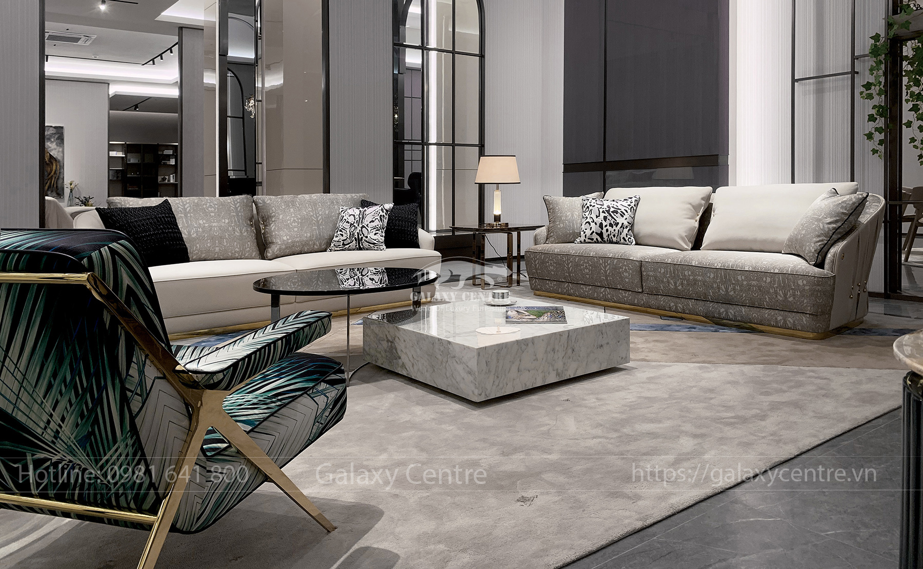 Bộ Sofa Phòng Khách Hiện Đại Nhập Khẩu WH-312