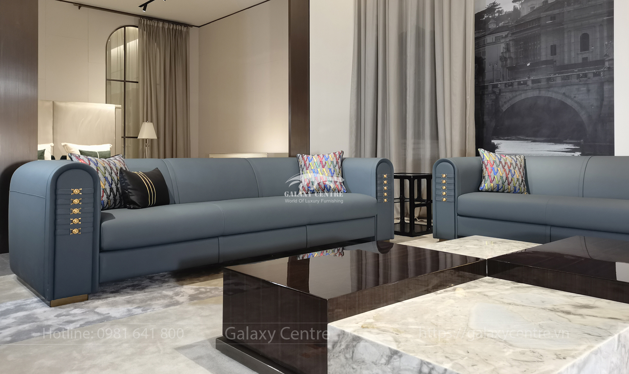 Bộ Sofa Phòng Khách Hiện Đại WH-313SFB