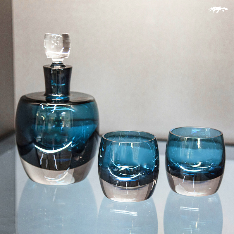 AKE wine set (Ink Orchid)