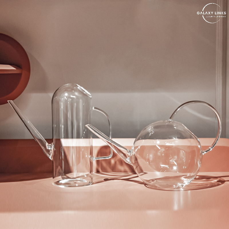 High borosilicate compact water bottle 